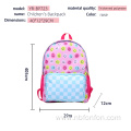 Outdoor lightweight printed smiling face children's backpack